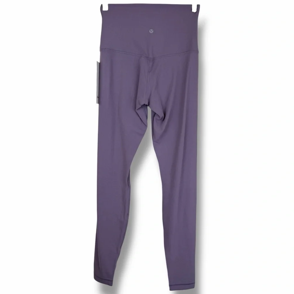 lululemon Align Super High Rise SHR Pant Leggings 28” Purple Ash PPAS size 6 NWT - Picture 5 of 9